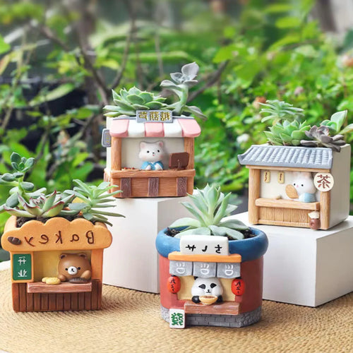Creative Sushi & Bakery Kawaii Flower Pot